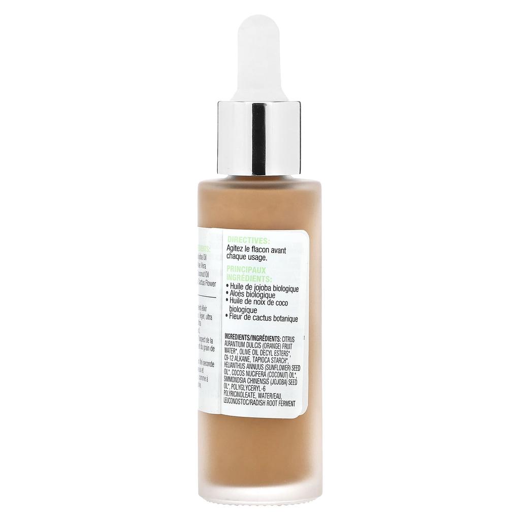 Physicians Formula Organic Wear, Silk Foundation Elixir, with Jojoba Oil, Tan, 1 Fl Oz (30 Ml)