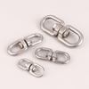 1Pcs 304 Stainless Steel 8 Ring Hook 4mm 5mm 6mm 8mm Marine Anchor Swivel New Carabiner Clasp