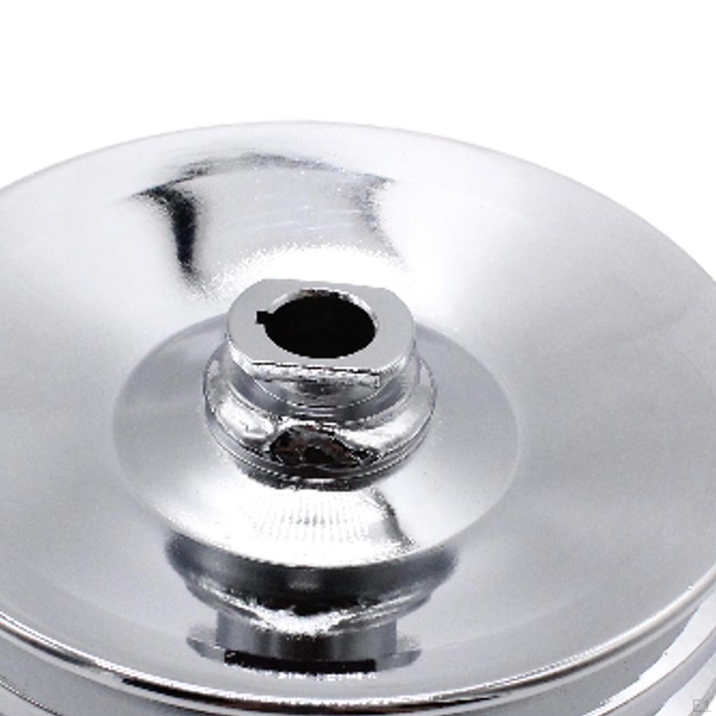 Double Groove Power Steering Pump Pulley Key Way Reliable for Chevrolet