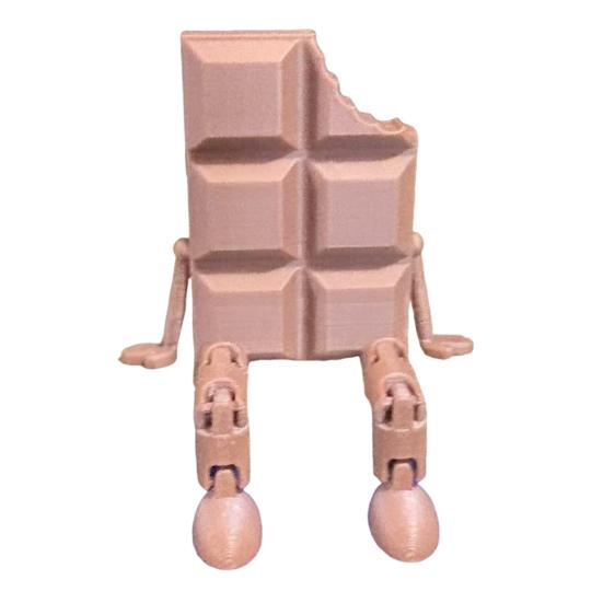 3D-печатная шарнирная фигурка кофейной кружки, подвижная настольная статуэтка, милый орнамент в виде кофейного зерна, креативный декор для офиса и дома, забавный подарок на день рождения