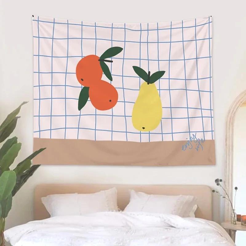 Простой цветочный фон гобелен спальня гостиная гобелен украшение стены дома гобелен