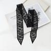 Korean Version Lace Scarf Embroidered Flower Sunscreen Shawl Cute Female Headscarf  Summer