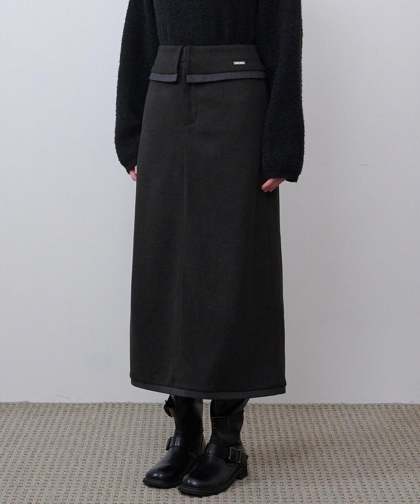 Micene Eileen Fold Long Skirt