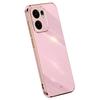 XINLI For Oppo Reno13 F 5G Case TPU Phone Cover with Electroplating Frame