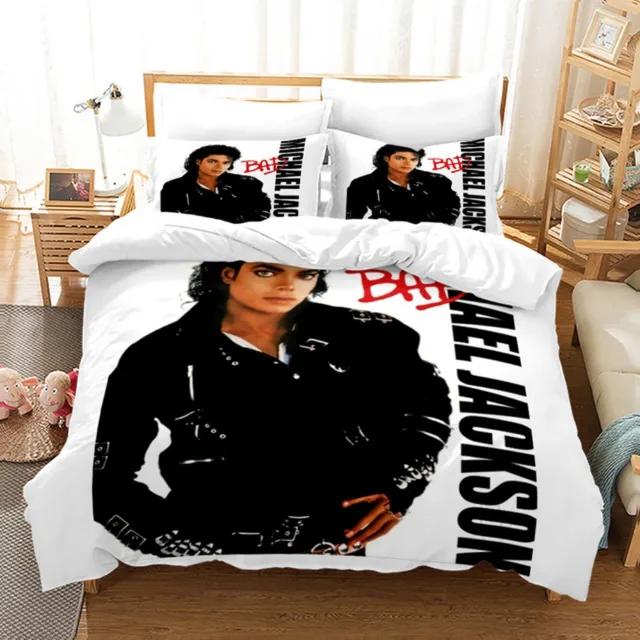 Постельное белье Michael Jackson Односпальное Twin Full King Size Музыкальный Гений Постельное белье для Взрослых Подростков Спальни Комплект с Пододеяльником Супер Звезда
