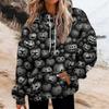 Lovely Pumpkin 3d Print Graphic Halloween Hoodie Women Fashion Hoodies Sweatshirt Women Sweats Oversized Coat Pocket Pullovers