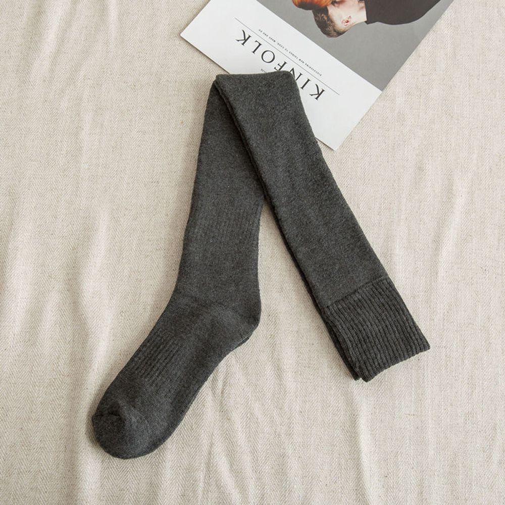 Leg Boots For Girls Winter JK Stockings Women Long Stockings Above Knee High Socks Solid Color