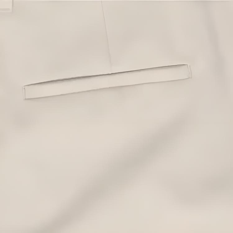 Uniqlo Однотонные воздушные плиссированные прямые брюки-костюм женские Бежевые 469310-31