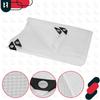 Kotarbau® Tarpaulin Protective Covering Strong Thick Universal Reinforced Reinforced Waterproof Transparent Clear Greenhouse 120 G/M2 2X4 M