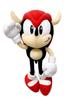 Great Eastern Entertainment Sonic the Hedgehog Mighty the Armadillo Plush Tall Toy, 10"