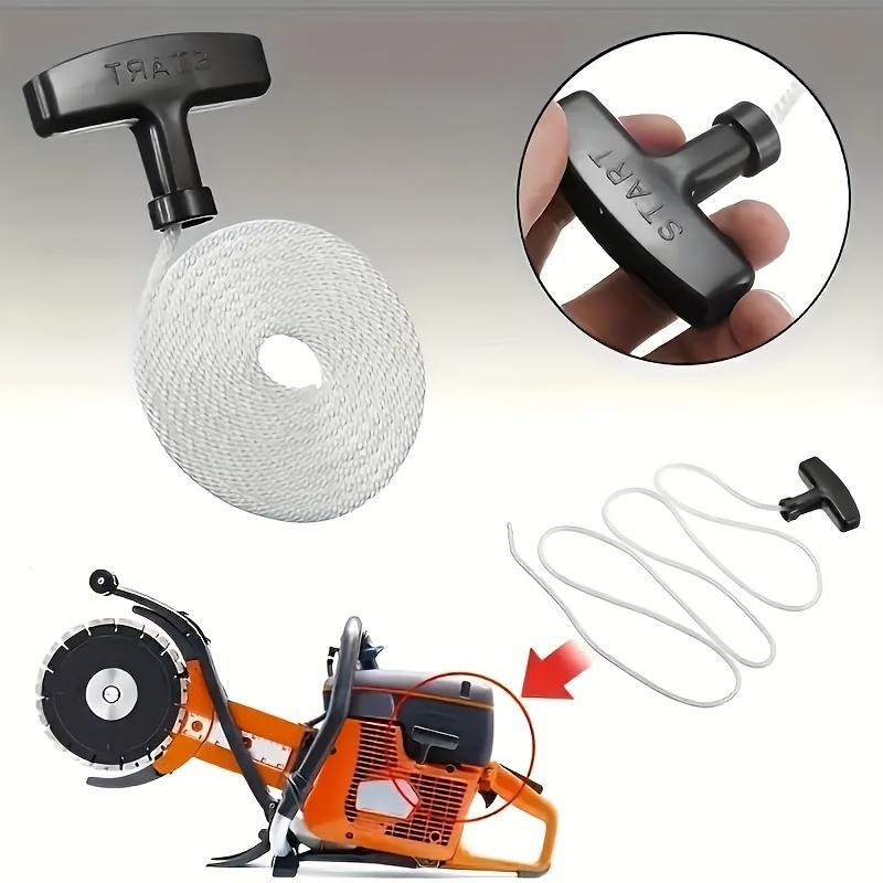 Pull Start Handle with 4mm Nylon Rope Assembly,Replacement Kit for Honda GX160 GX200 GX168,Small Gas Engine Generator Mower Pump