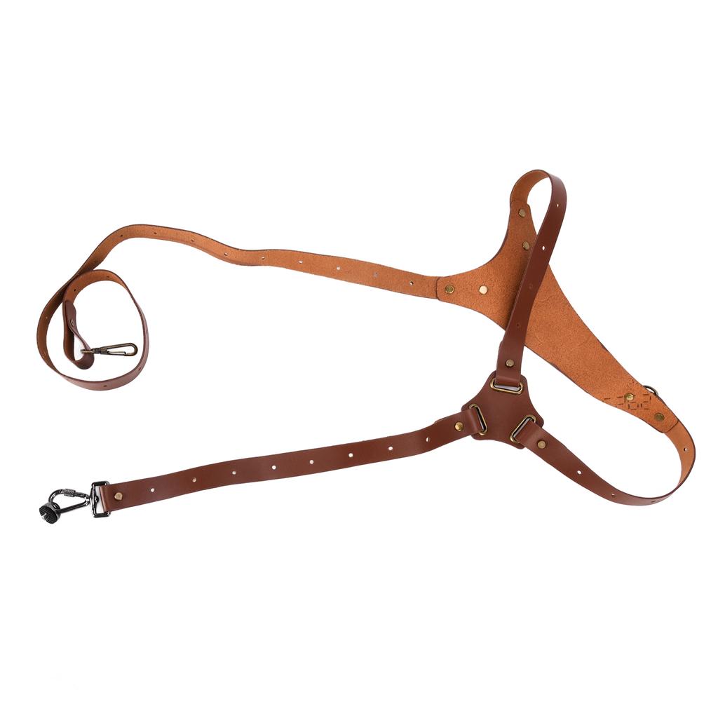 Кожаные ремни для камер Одинарный плечевой кожаный ремень Многокамерное снаряжение для фотографов Правое плечо