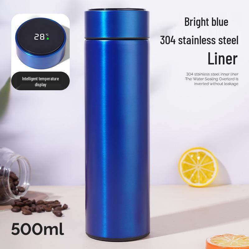 Умная термокружка из нержавеющей стали 304 с LED-дисплеем температуры - Персонализированный подарок