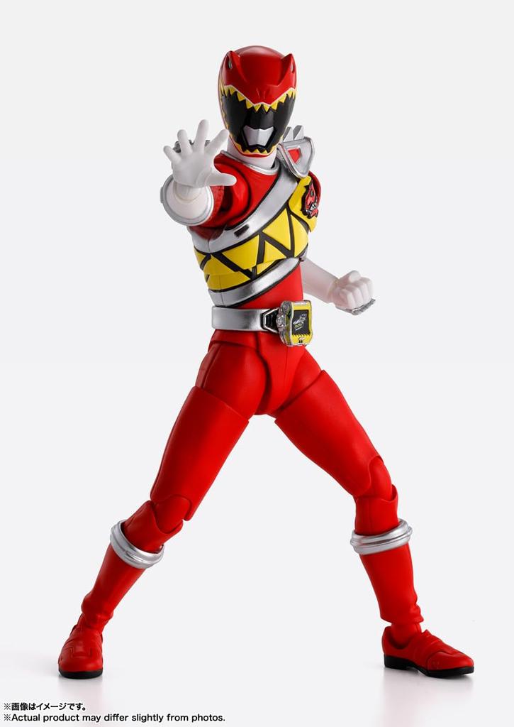 TAMASHII NATIONS Zyuden Sentai Kyoryuger Kyoryu красная 145 мм окрашенная подвижная фигурка SHFiguarts (Синкочо Сейхо) приблизительно. АБС и ПВХ