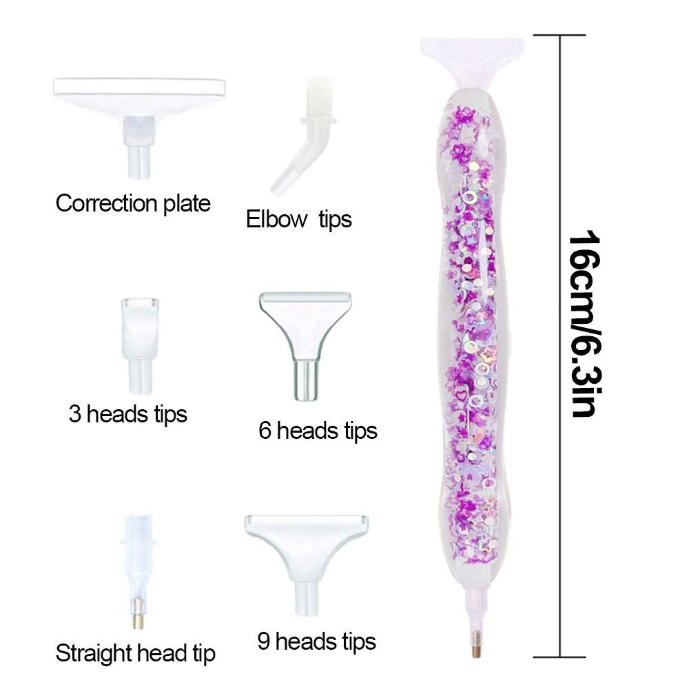 Drill Pen Cross Stitch Diamond Painting Pens Diamond Painting Accessories Luminous Point Drill Pen