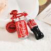 Креативный брелок-подвеска в виде бутылки Coca-Cola, модный тренд, подвеска для сумки, брелок для ключей автомобиля, игрушка, подарок