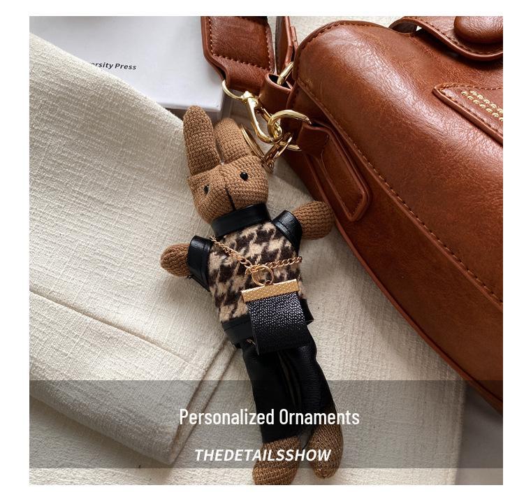 2024 Retro High-End Women's Korean Style Fashion Shoulder Messenger Bucket Bag