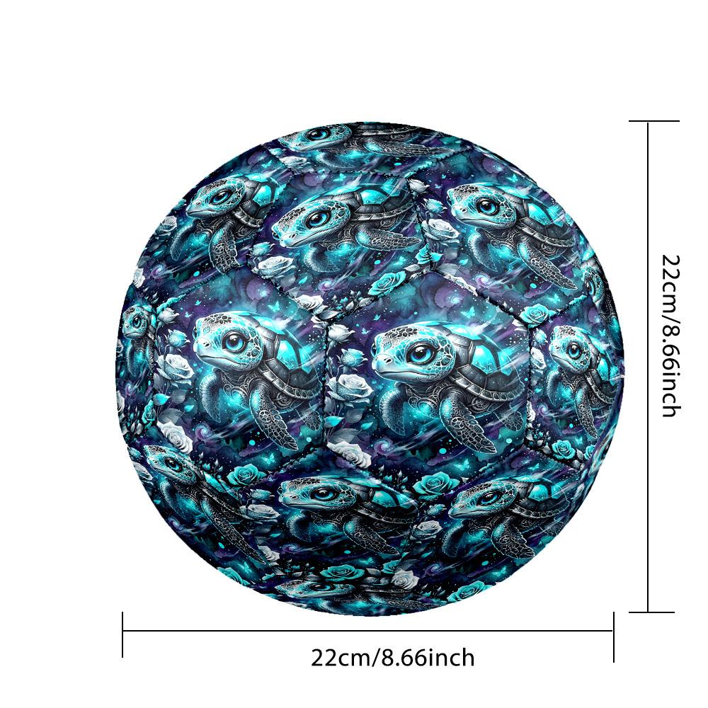 1pc Oceanic Dreamscape Size 5 Soccer Ball Professional Match Training Football Indoor &Outdoor Sports Ball Lightweight Durable c653
