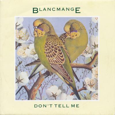 7-дюймовая пластинка BLANCMANGE - Don't Tell Me BLANC7 London Records 1984 UK Pop Used