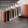 Многофункциональная электрическая скороварка Supor объемом 5 л с двумя чашами