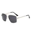 New Small Frame Square Sunglasses Men'S Polarized Metal Fashion Sun Glasses Men'S Outdoor Driving Eyewear Uv400