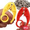 2Pcs Plastic Nutcracker Melon Seed Plier Clamp Pistachio Sunflower Seeds Peeler Nut Cracker Walnut Pine Sheller Opener Kitchen Tools