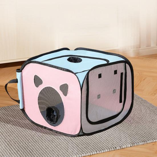 Ящик для сушки домашних животных, водонепроницаемый, антишерстяной, летающий, для сушки собак и кошек, портативный складной домик для груминга, ящик для сушки шерсти, клетка для маленьких и средних собак и кошек