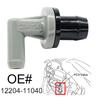 1PC Plastic PCV Positive Crankcase Ventilation Valve 1220411040 For Toyota Sprinter Sera Celica Raum Corolla Paseo Tercel Camry