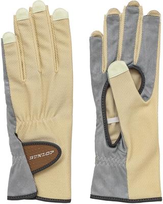 Dunlop DUNLOP Теннисные женские перчатки с отверстием TGG0118W Бежевый S (Пробивной, Тип со стороны ладони) (Обе руки)
