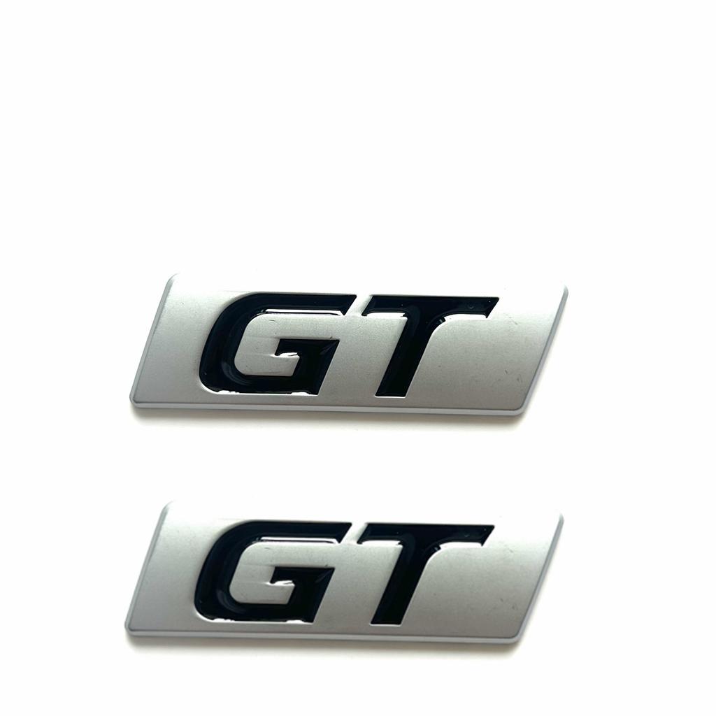 GT Car Sticker Badge Emblem Decals for Peugeot Hyundai GT BMW X6 X5 KIA Forte Optima Picanto Stinger Renault Ford Focus Mondeo VL4