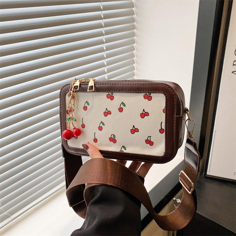 Летняя Новая Стильная Маленькая Квадратная Сумка Модная Простая Стильная Повседневная Сумка Через Плечо Квадратная Сумка Кошелек