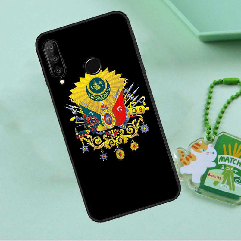 Герб Османской империи для Huawei Nova 8i 11i 12i 12s 9 10 SE Y90 Y60 Y70 Y72 Y61 Y91 P20 P30 P40 Lite P60 Pro Чехол