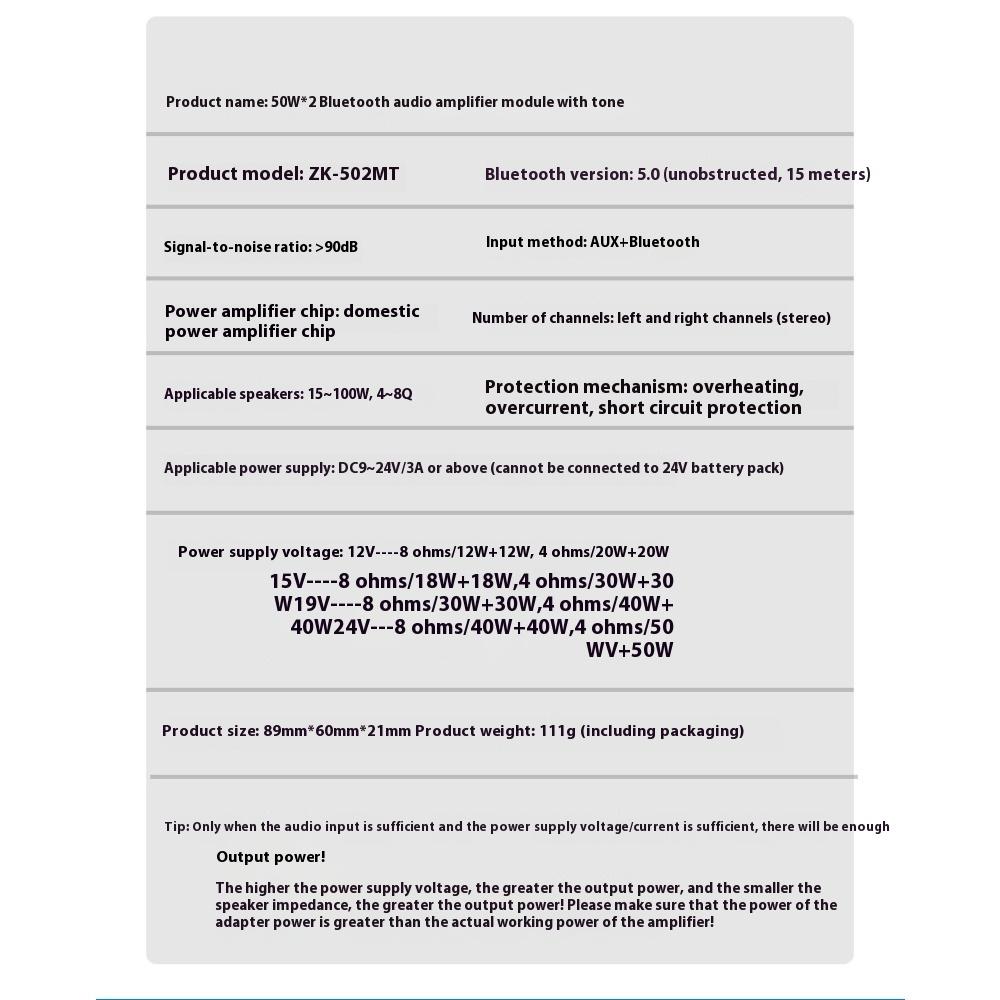 2.0 стерео Bluetooth аудио цифровой HIFI усилитель плата модуль усилитель сабвуфера