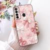 For Tecno Camon 17 Pro Case CG8 CG8h Luxury Butterfly Tree Painted Cover Soft Silicone Case For Tecno Camon 17P Camon17 Pro Bags