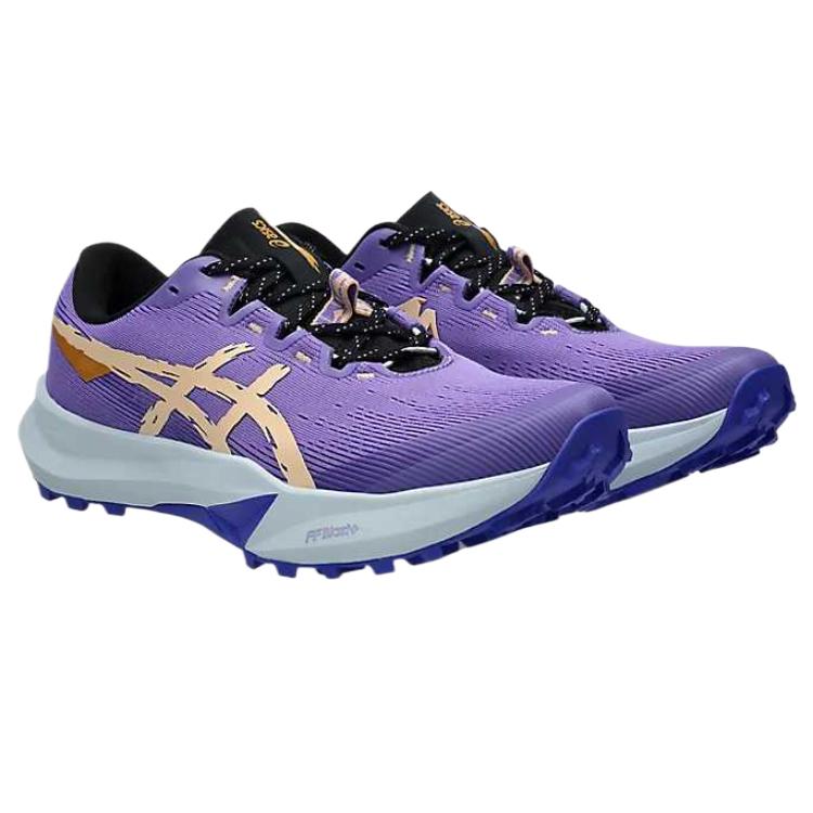 Asics Fuji Lite 6 Шнуровка Круглый носок Амортизация Дышащие Отскок Низкие кроссовки для бега Женские кроссовки 1012B865-500