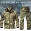 Tactical Pants Men's Camouflage Hunting Clothes Men Tactical  Uniform Waterproof Windproof Army Combat Jacket