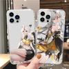 Genshin Impact Ningguang Phone Case For iPhone 15 12 Mini 13 14 Pro XS Max X 11pro Max SE XR Transparent Shell