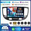 Android 14 Carplay Auto Автомагнитола Стерео Для Kia RIO 2 RIO2 2005-2008 2009 2010 2011 Мультимедийный Плеер GPS WIFI+4G Камера 360 BT