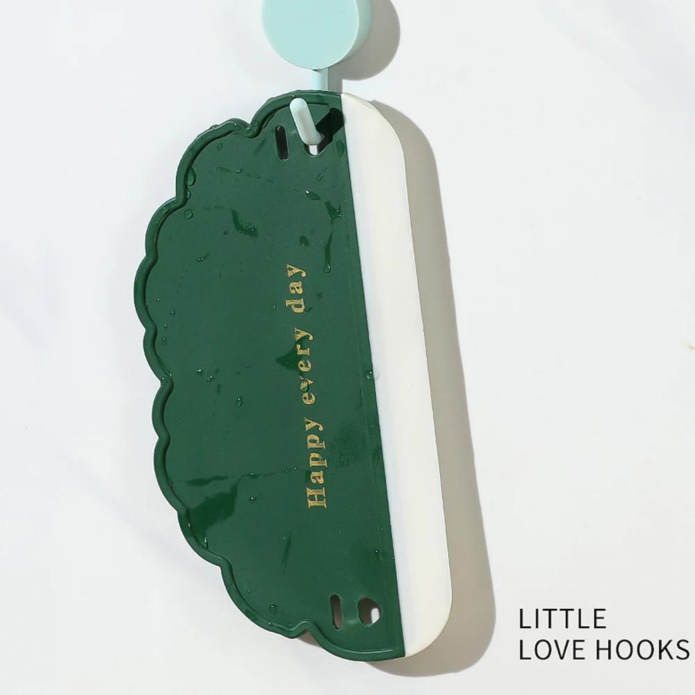 Силиконовая доска для мытья стекол в форме мини-облака, скребок для мытья окон, щетка для чистки зеркал в ванной, бытовые чистящие средства