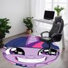 1 шт. Круглый ковер My Little Pony для офиса, под офисные стулья, спальни, гостиной, домашний декор a1022158