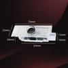 Courtesy Light Car Curtain LED Lamp Dodge Logo LED Logo Projection HD 2 Pack