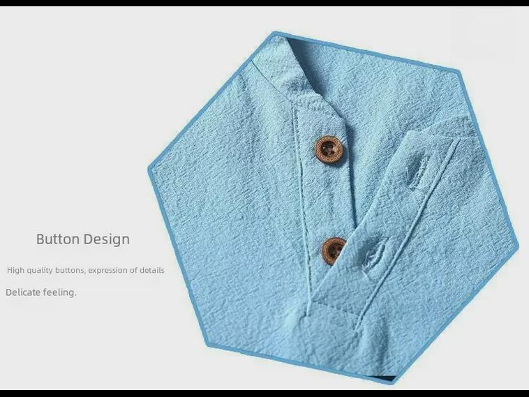 Мужская льняная футболка свободного кроя с V-образным вырезом - ретро, с короткими рукавами, однотонная, большого размера