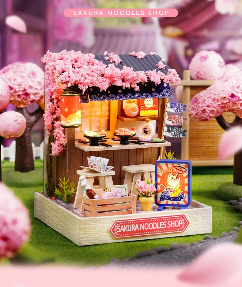 (t-FREAK) 1:32 Dollhouse Handmade Kit Set Miniature Happiness Series (QT-041+ QT-088)