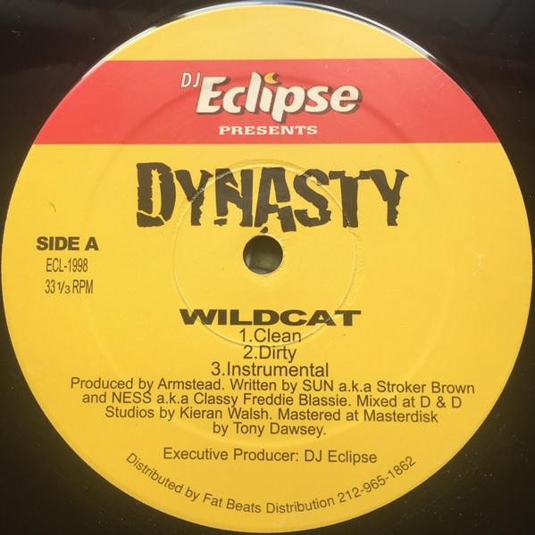 12inch Record DYNASTY - Wildcat ECL1998 Eclipse Records 1998 US Rap & Hip-Hop/R&B Used
