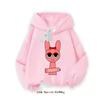 Sprunki Thick Hoodie for Children Anime Cartoon Fashion Sweatshirt Boys Girls Autumn Winter Hip Hop Hooded Hoodies Kids Clothes