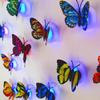 Luminous 3D Butterfly Wall Stickers - Glow-in-the-Dark Room Decor with Self-Adhesive Design