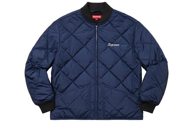Men's Jacket Supreme Quit Your Job Quilted Work Jacket