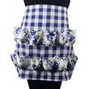 18×20 Inch Egg Collecting Apron with  12 Deep Pockets Farmhouse Workwear