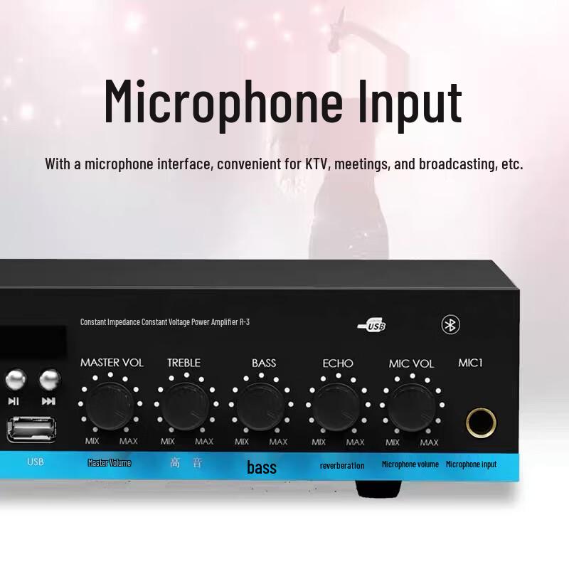 Bluetooth-усилитель громкой связи Newmine R-3 (Китайская версия)