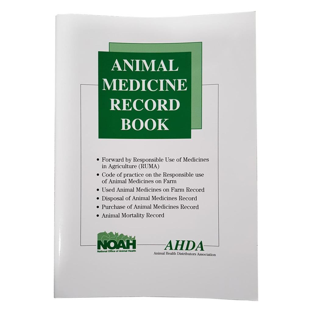 Sundry Animal Medicine Record Book